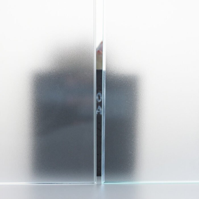 ultra clear vs clear acid-etched glass