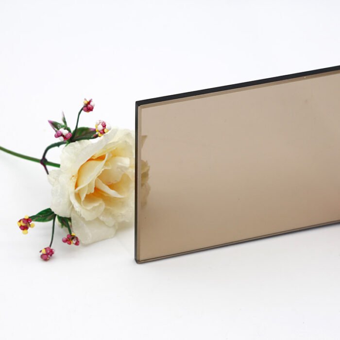 wholesale bronze tinted shower glass