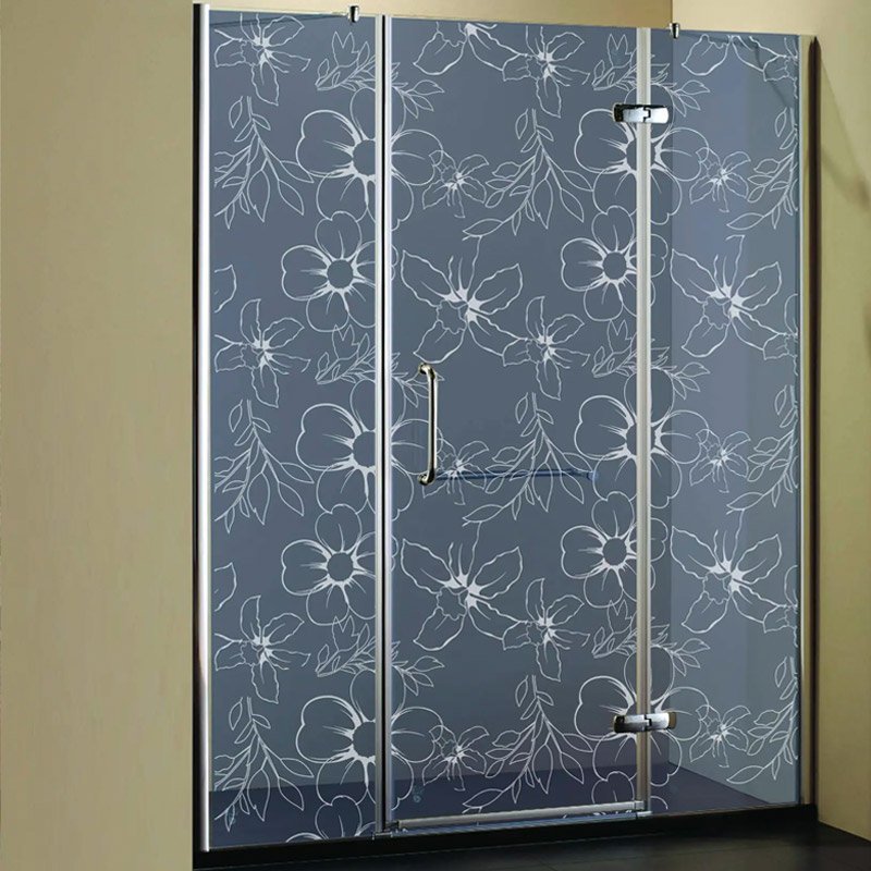 Shower Glass Screen Printing Shower Door