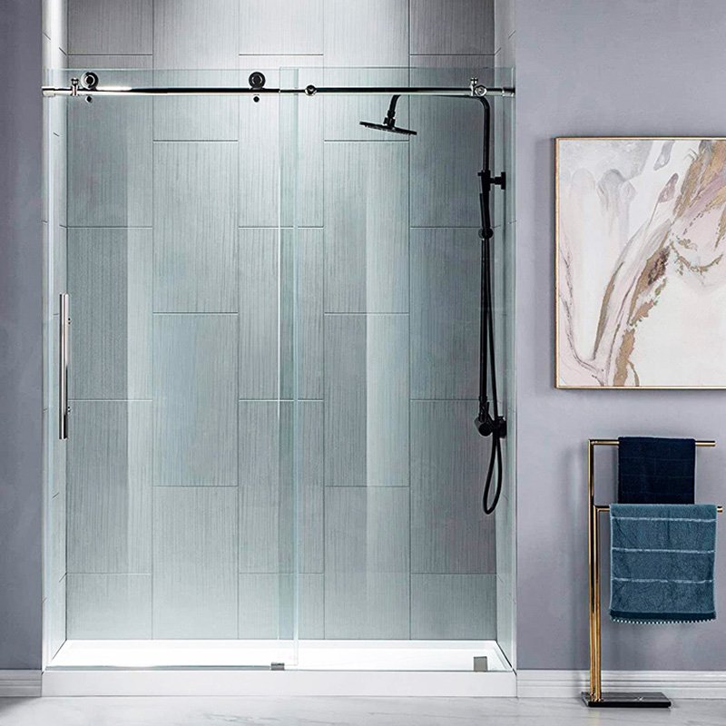 frameless sliding shower doors