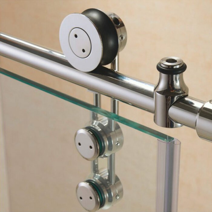 shower glass rails