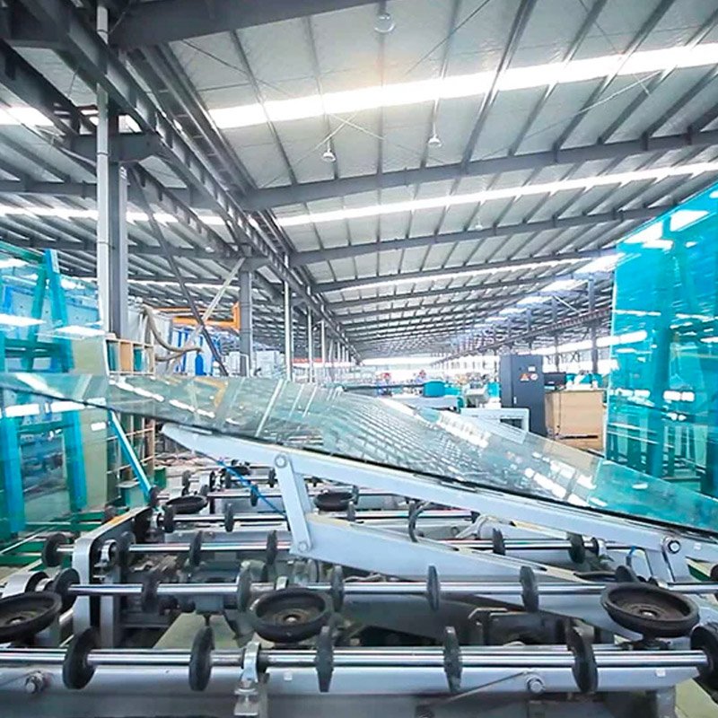 tempered glass production