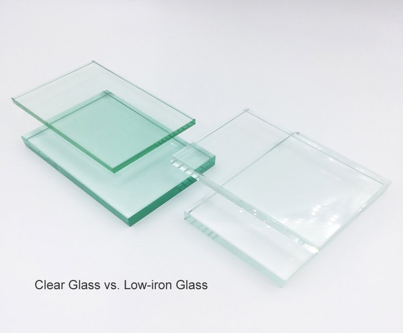 Clear vs Low-iron Glass