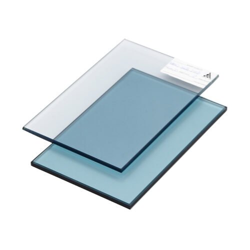 blue tinted shower glass price