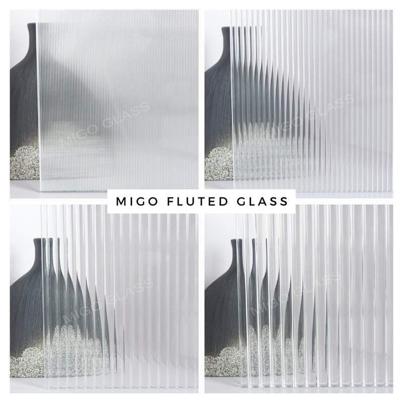 Migo fluted glass