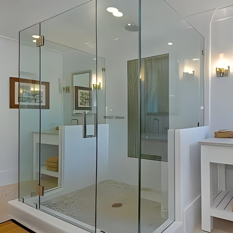 Difference of Bronze vs Grey Tinted Shower Glass