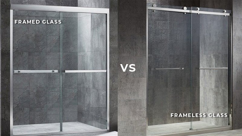 Framed vs Frameless Shower Door