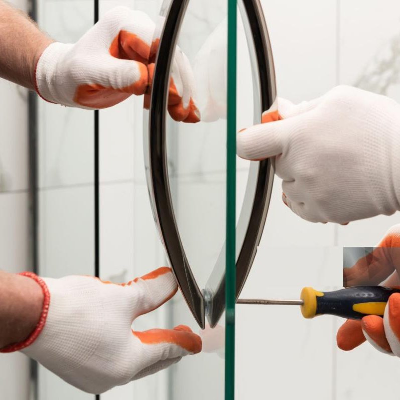 shower door hardware