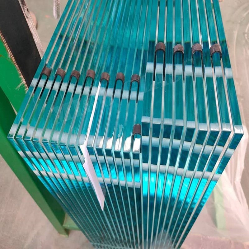 Low iron shower glass
